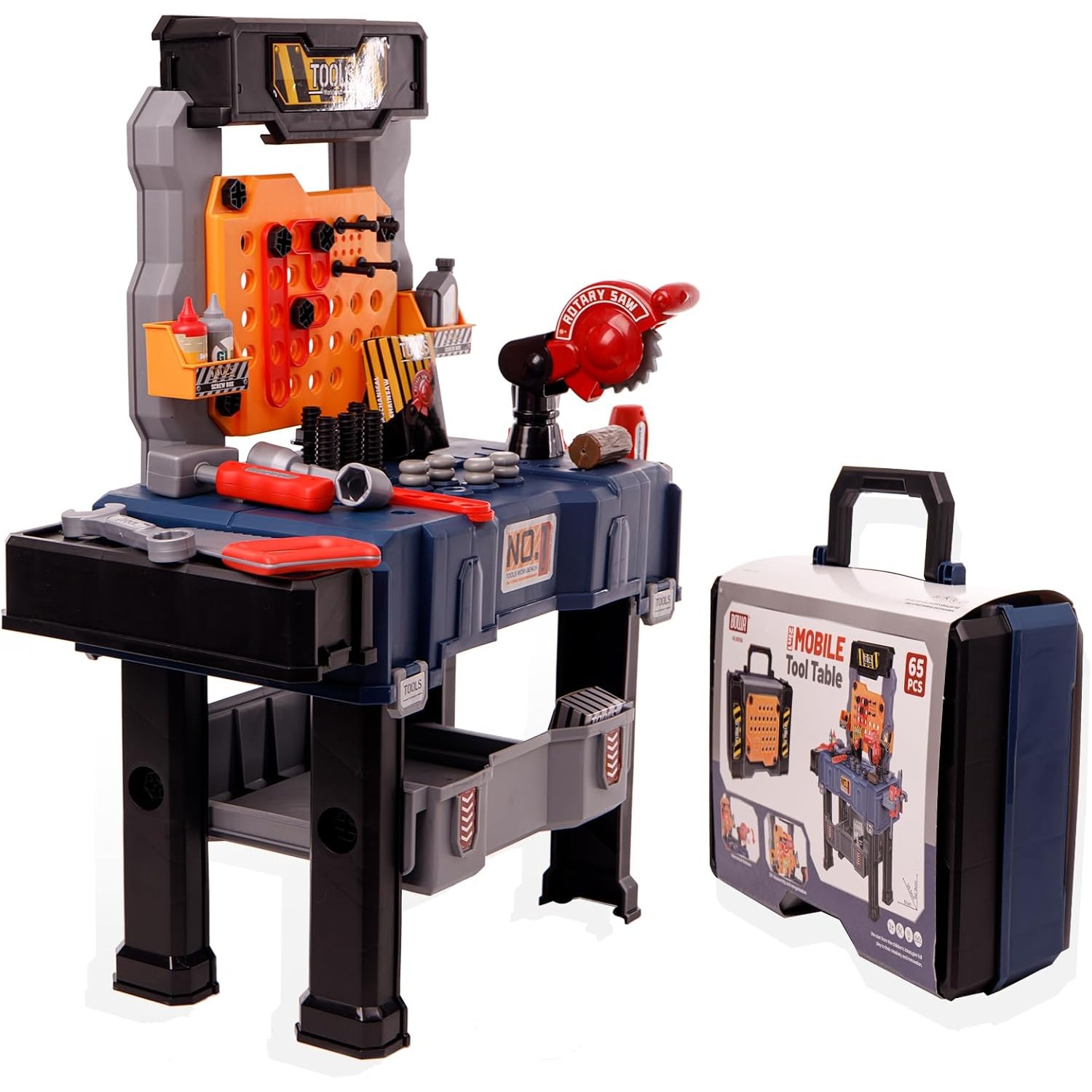65-teiliges Kinder-Werkzeugban – Tools Workshop For Kids Bewertung und Preis