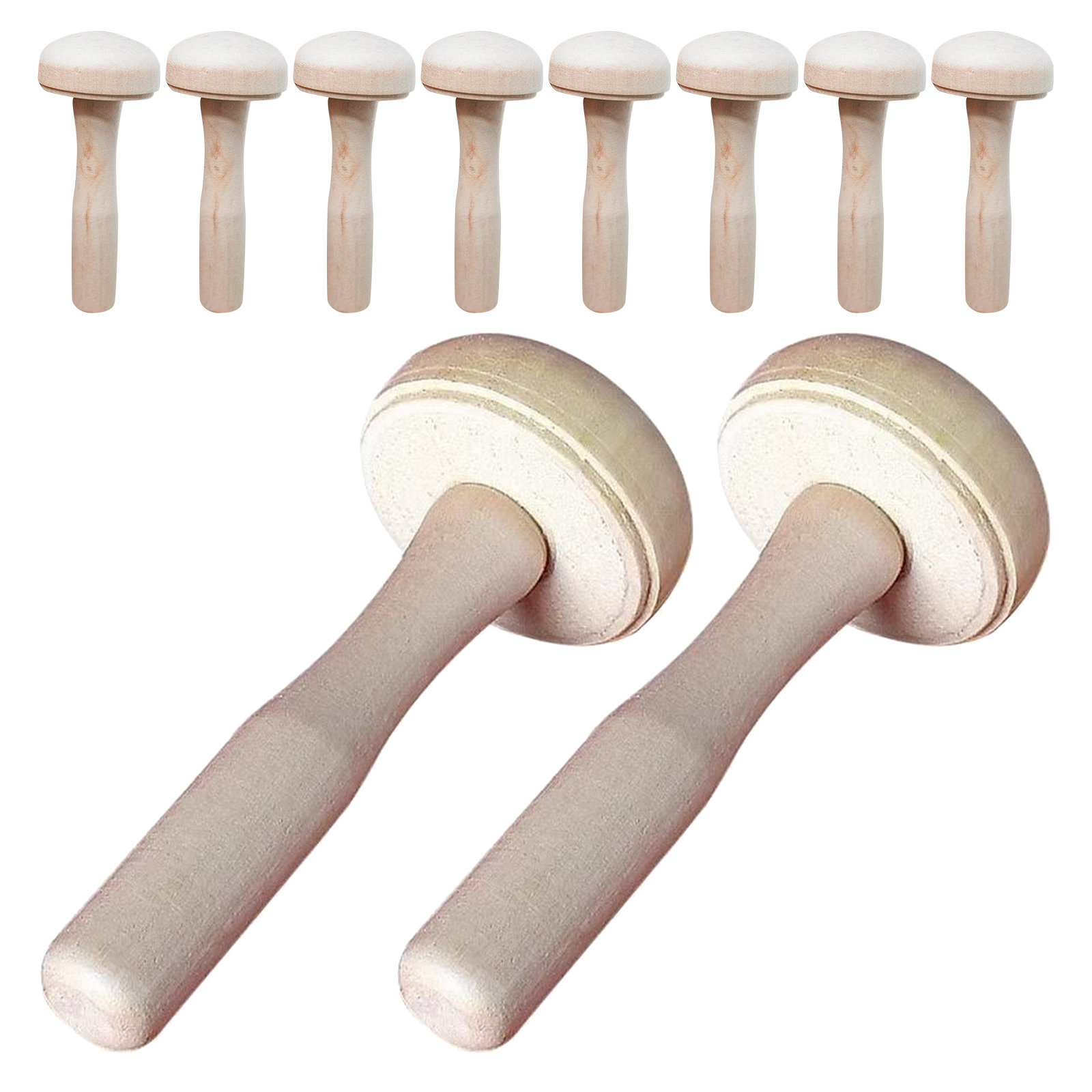 10 Stück Kinder Holzpilz-Druck – Tools Workshop For Kids Bewertung und Preis