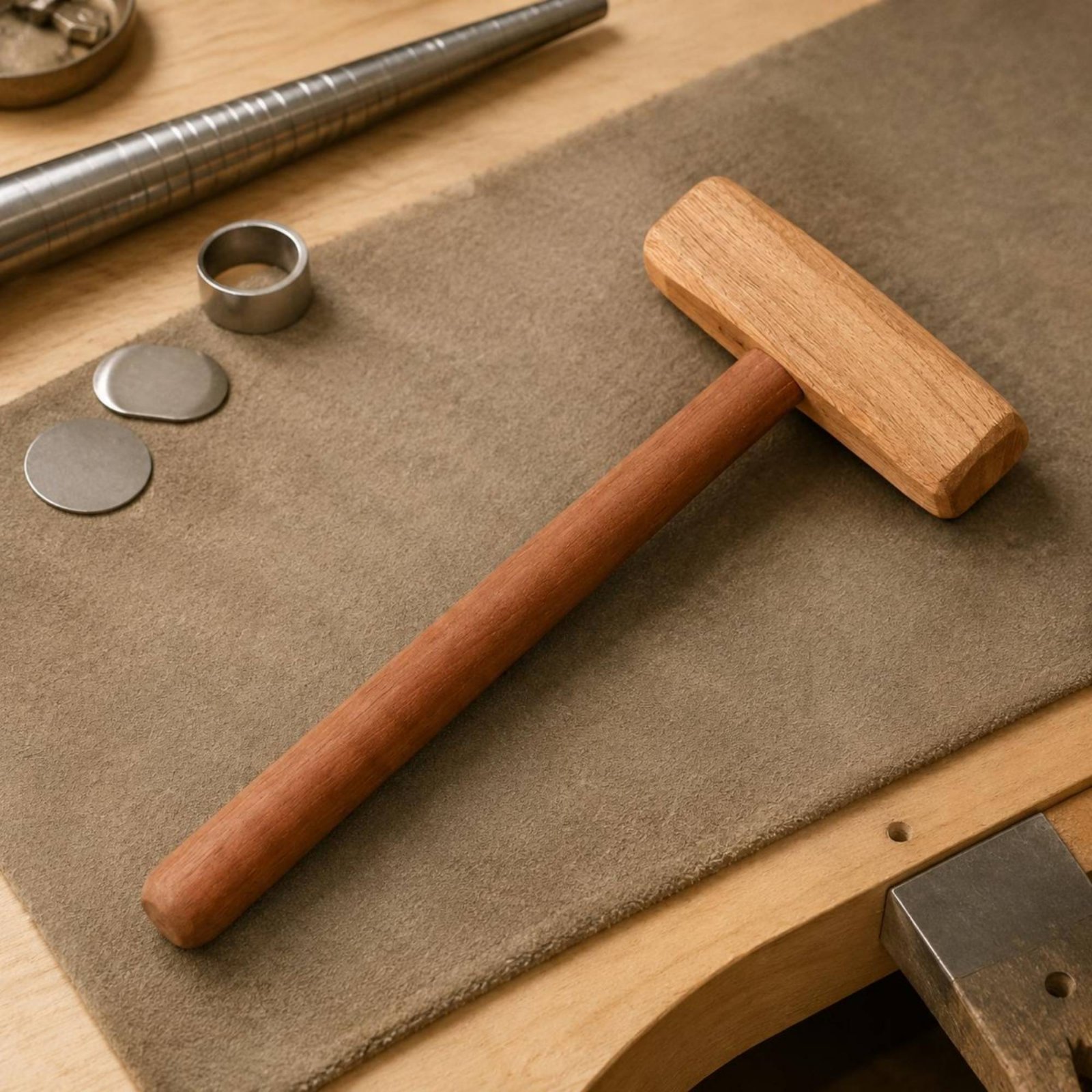 Holzformhammer mit zylindrisch – Workshop Tools Hammer Bewertung und Preis