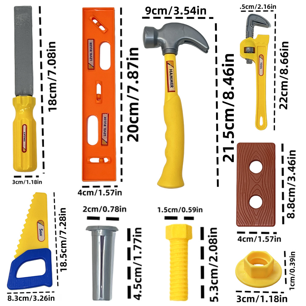 Kunststoff-Simulations-Wartung – Tools Workshop For Kids Bewertung und Preis