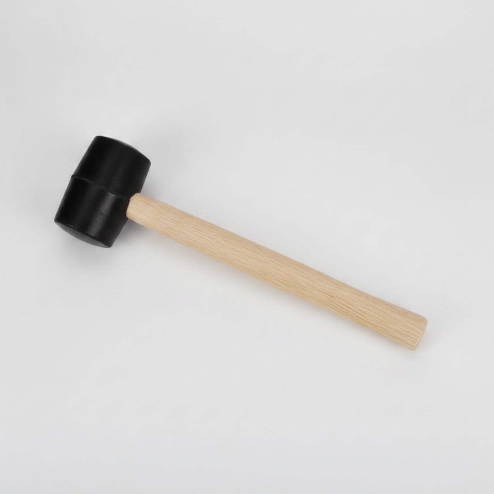 Holzhammer mit Gummikopf, nich – Workshop Tools Hammer Bewertung und Preis
