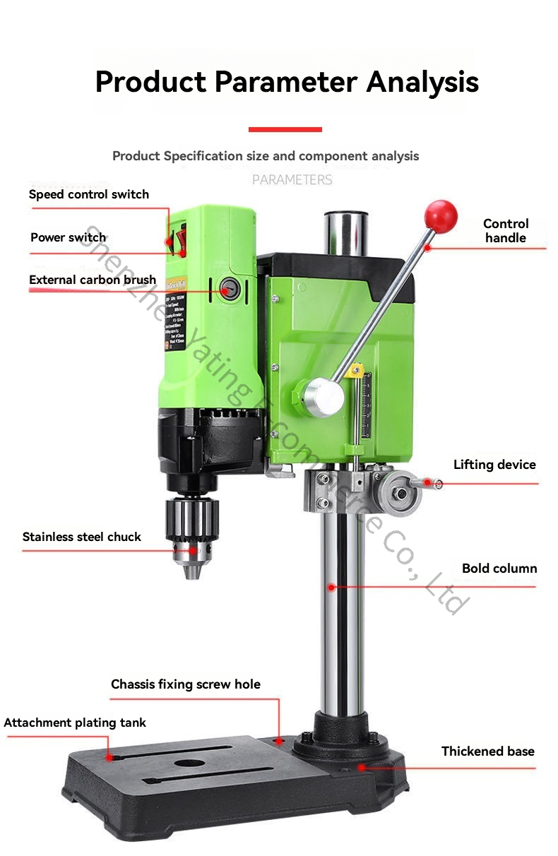 220V 1050W Verbesserte Tischbo – Drill Press Bench Bewertung und Preis